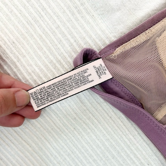 Body By Victoria's Secret T Back Bra Bralette Lace Front Closure - Picture 8 of 15